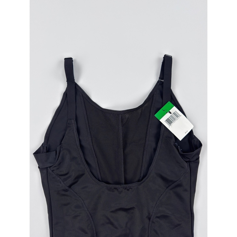 Maidenform Open-Bust Tummy Control Shapewear Bodysuit Black Large FL2656 - Picture 4 of 7